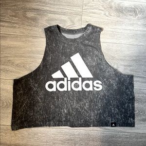 Adidas cropped tank